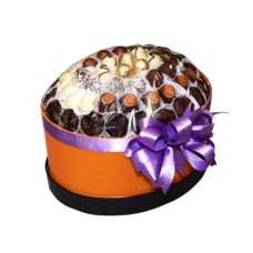 GODIVA CARTOON HAMPER WITH CHOCOLATE - 1.2kg